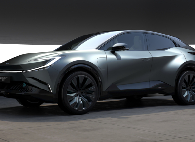 Un guiño al futuro: presentado el prototipo del todocamino compacto Toyota bZ