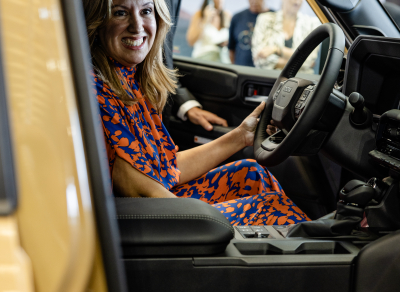 Toyota Canarias presenta el nuevo Land Cruisier y el GR Yaris en la Feria del Automóvil de Tenerife. 