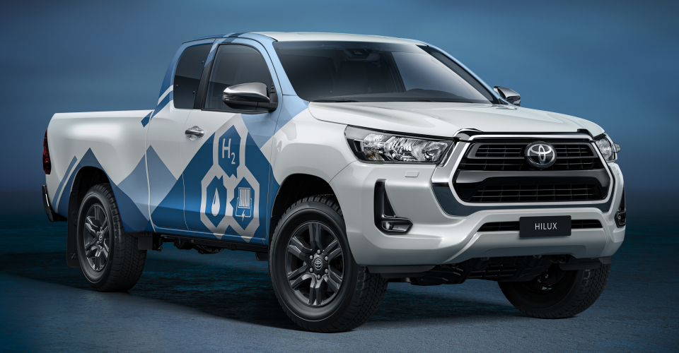 Comienza el desarrollo de un prototipo de Toyota Hilux con pila de combustible de hidrógeno